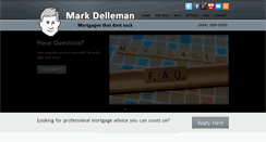 Desktop Screenshot of markdelleman.com